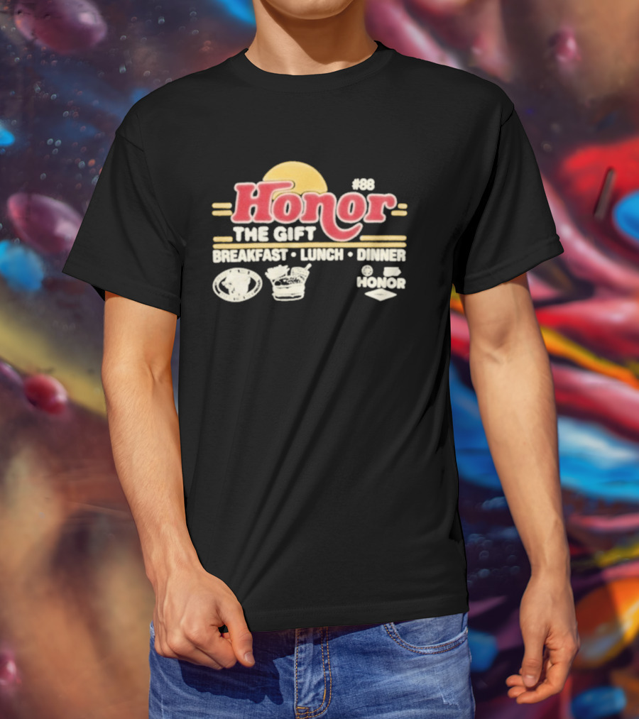 Honor The Gift Breakfast Lunch Dinner Stephen Curry 30 T-Shirt