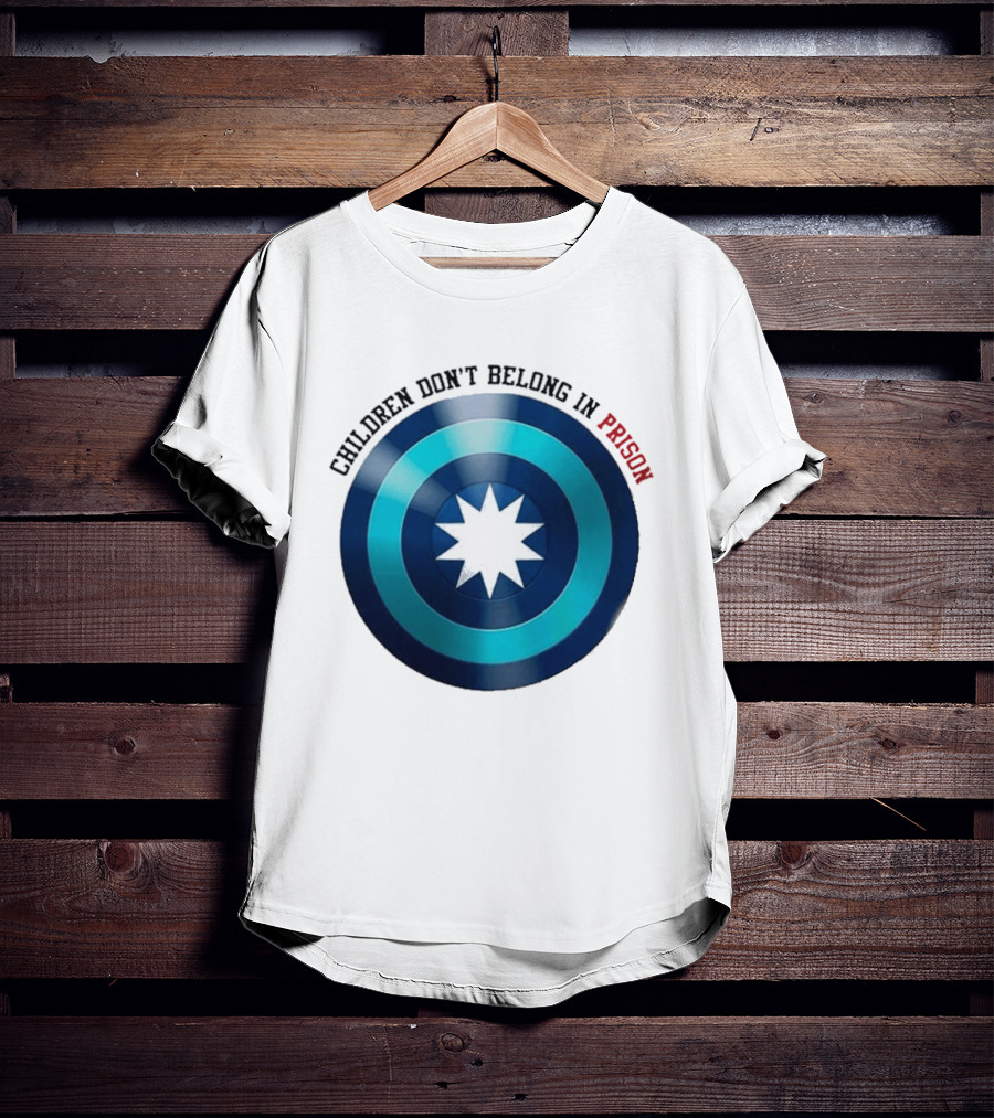 Children Don't Belong In Prison Minnesota Shield Abolish ICE T-Shirt