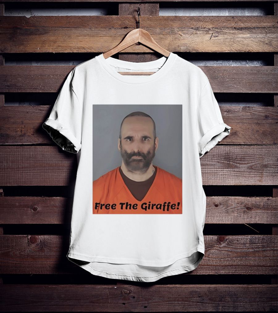 Robby Roadsteamer Shot Free The Giraffe T-Shirt