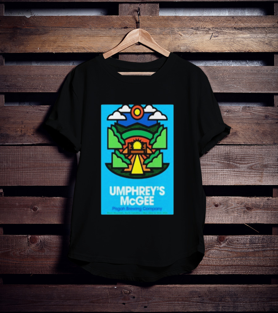 Umphrey's McGee Pisgah Brewing Company Black Mountain NC May 22nd 23rd 2026 T-Shirt