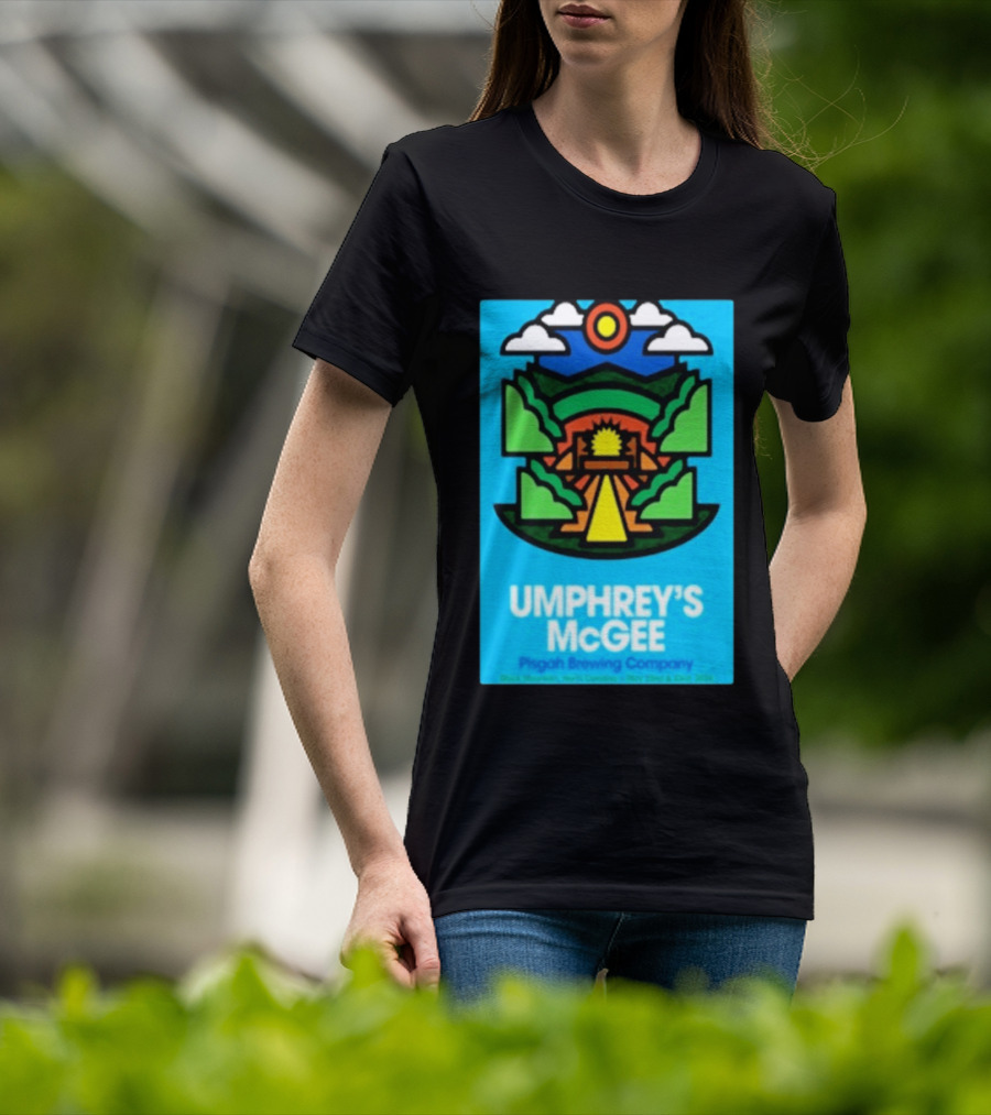 Umphrey's McGee Pisgah Brewing Company Black Mountain NC May 22nd 23rd 2026 T-Shirt