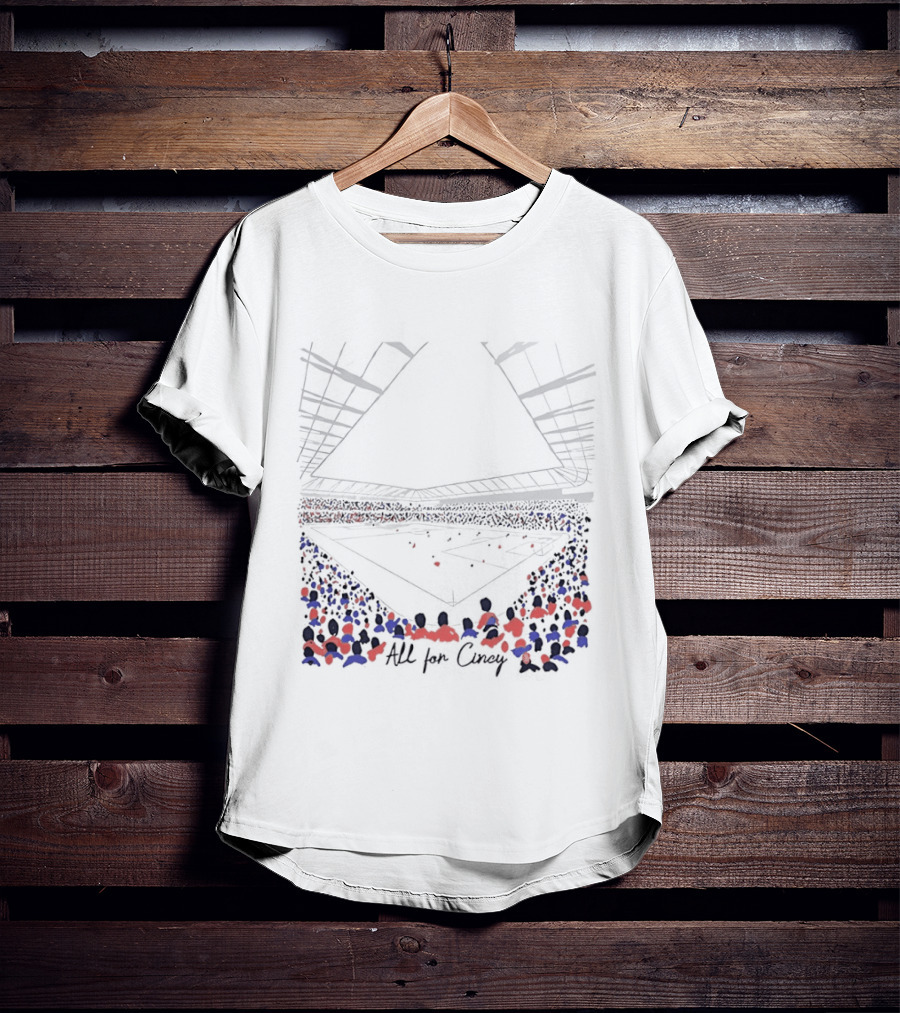 FCC All For Cincy Stadium Fan Celebration View T-Shirt