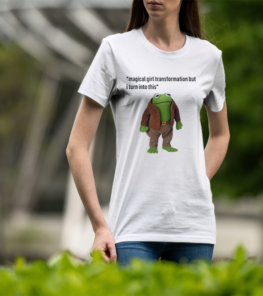 Frog And Toad Magical Girl Transformation Meme T-Shirt