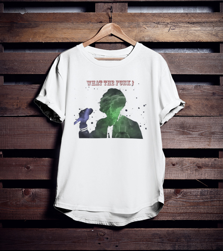 What The Funk Silhouette Microphone T-Shirt