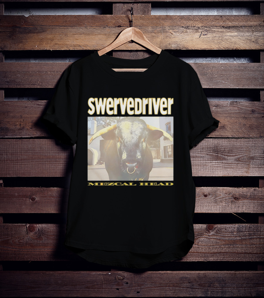 Swervedriver Bison Mezcal Head T-Shirt