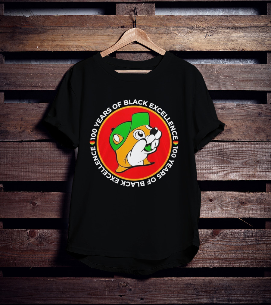100 Years Of Black Excellence Buc Ee's Anniversary Celebration T-Shirt