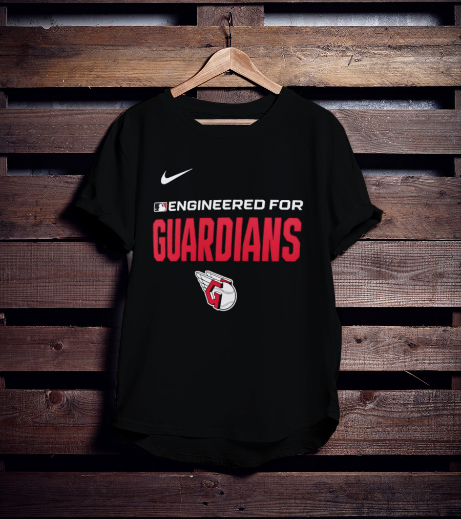 Engineered For Cleveland Guardians Nike MLB Team T-Shirt