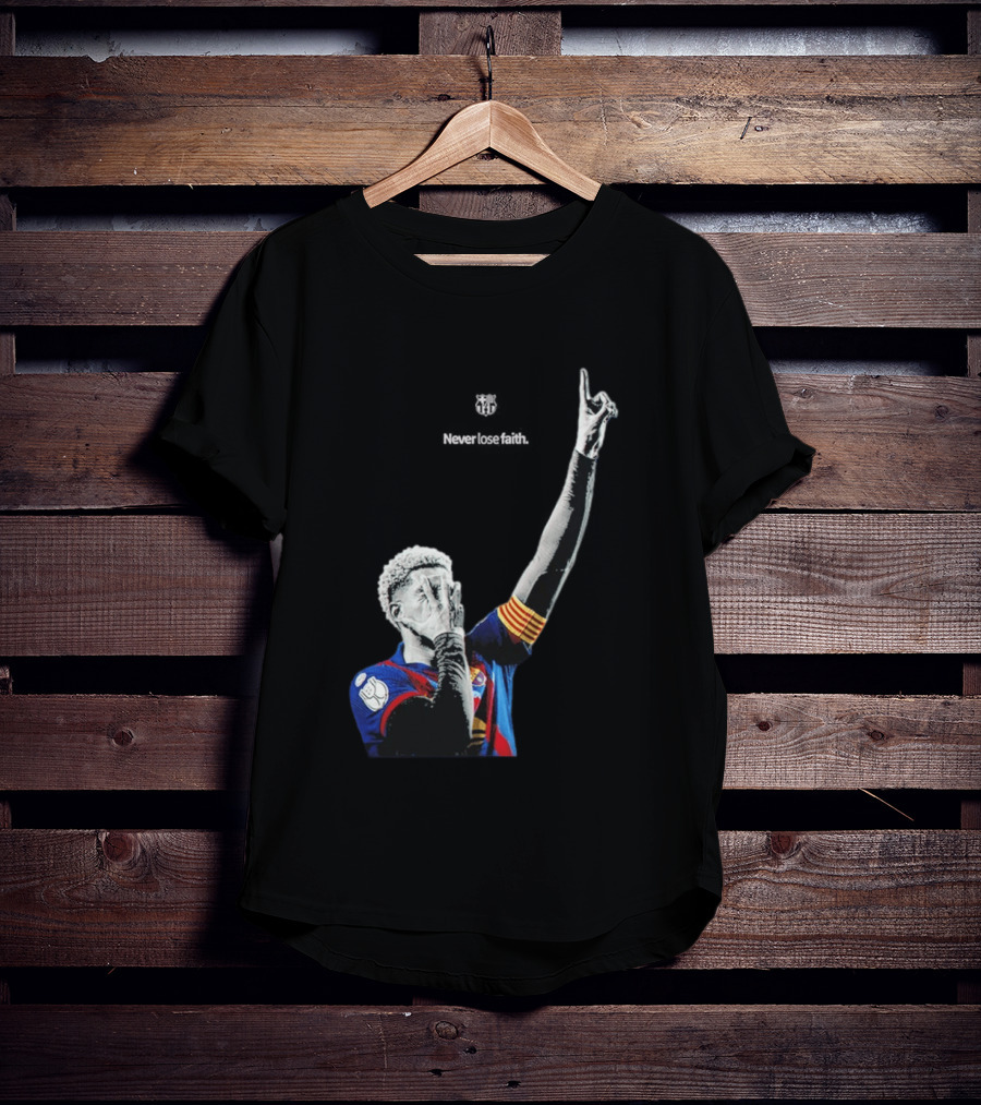 Ronald Araujo FC Barcelona Never Lose Faith T-Shirt