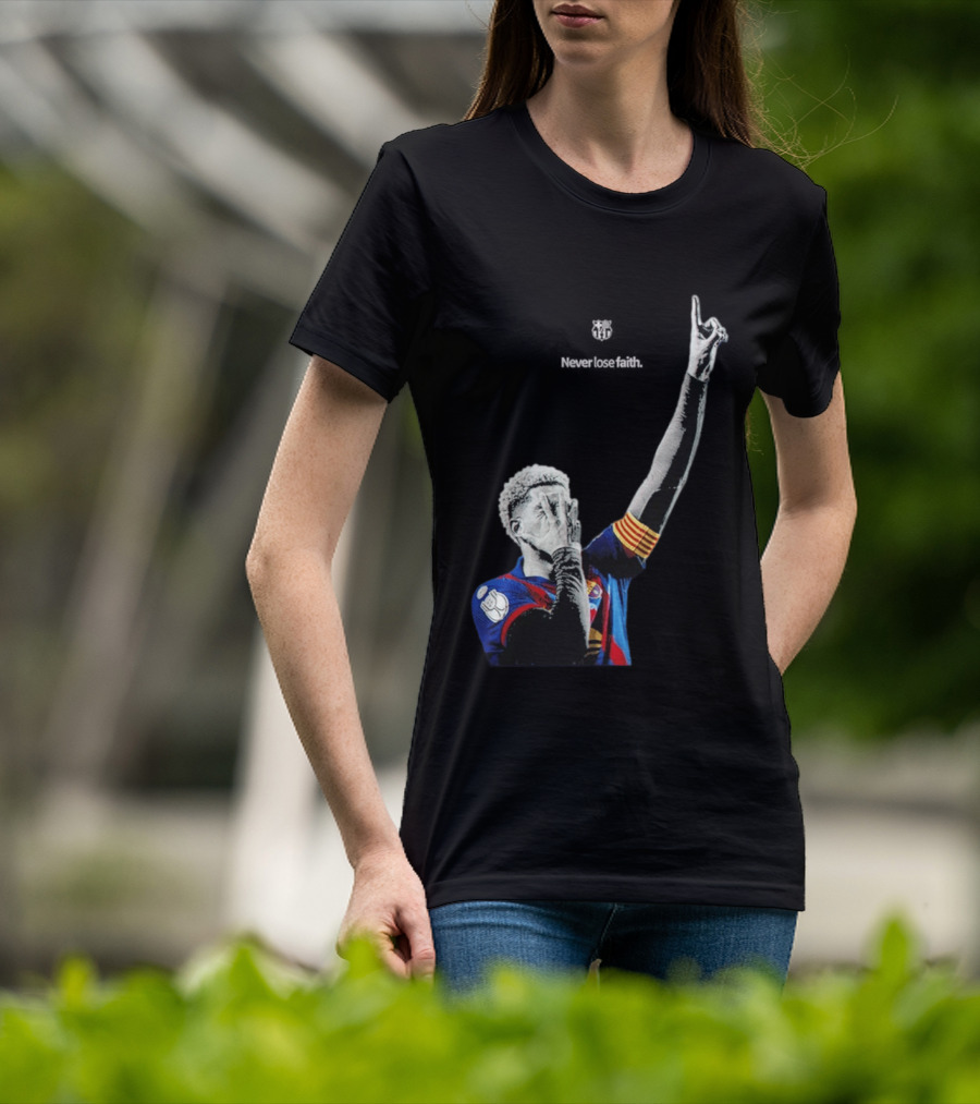 Ronald Araujo FC Barcelona Never Lose Faith T-Shirt
