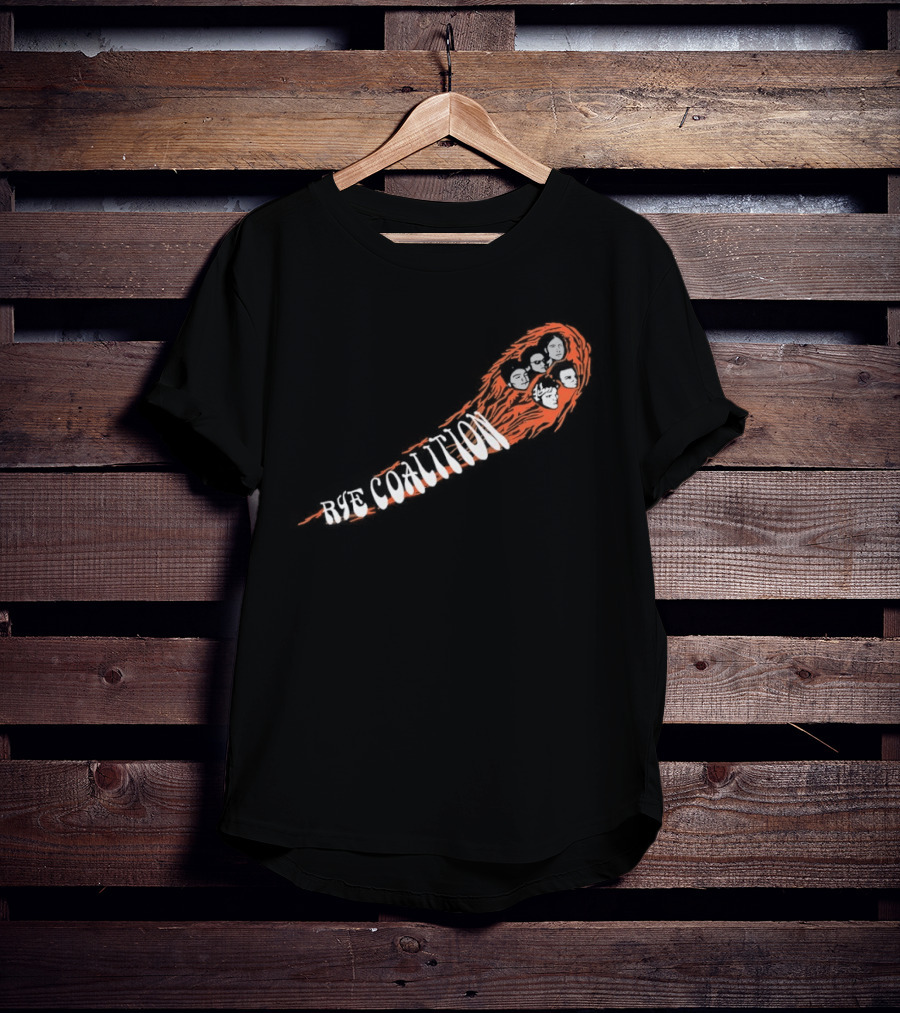 Rye Coalition Fireball Band Faces Comet T-Shirt
