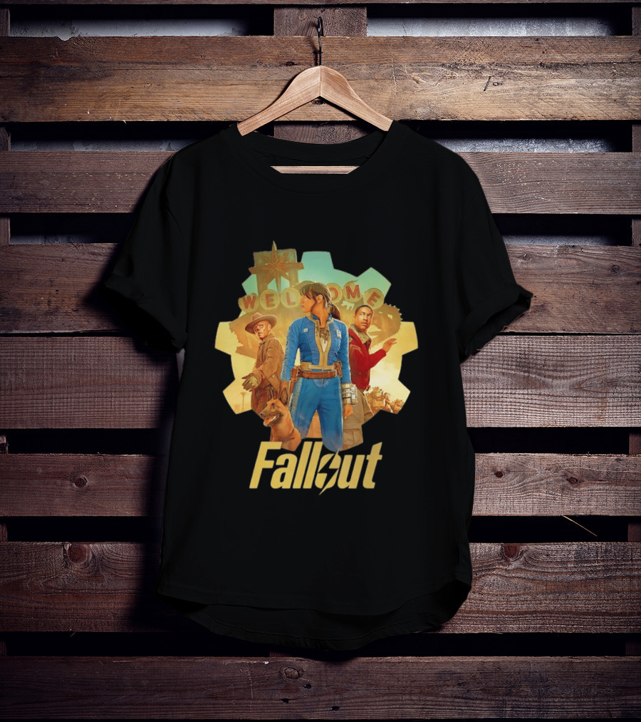 Fallout New Vegas Vault Dweller Welcome To New Vegas T-Shirt