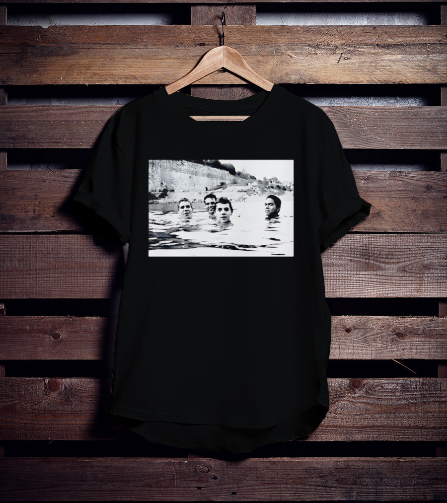 Slint Spiderland Album Cover Iconic Photo Black And White Band Image T-Shirt