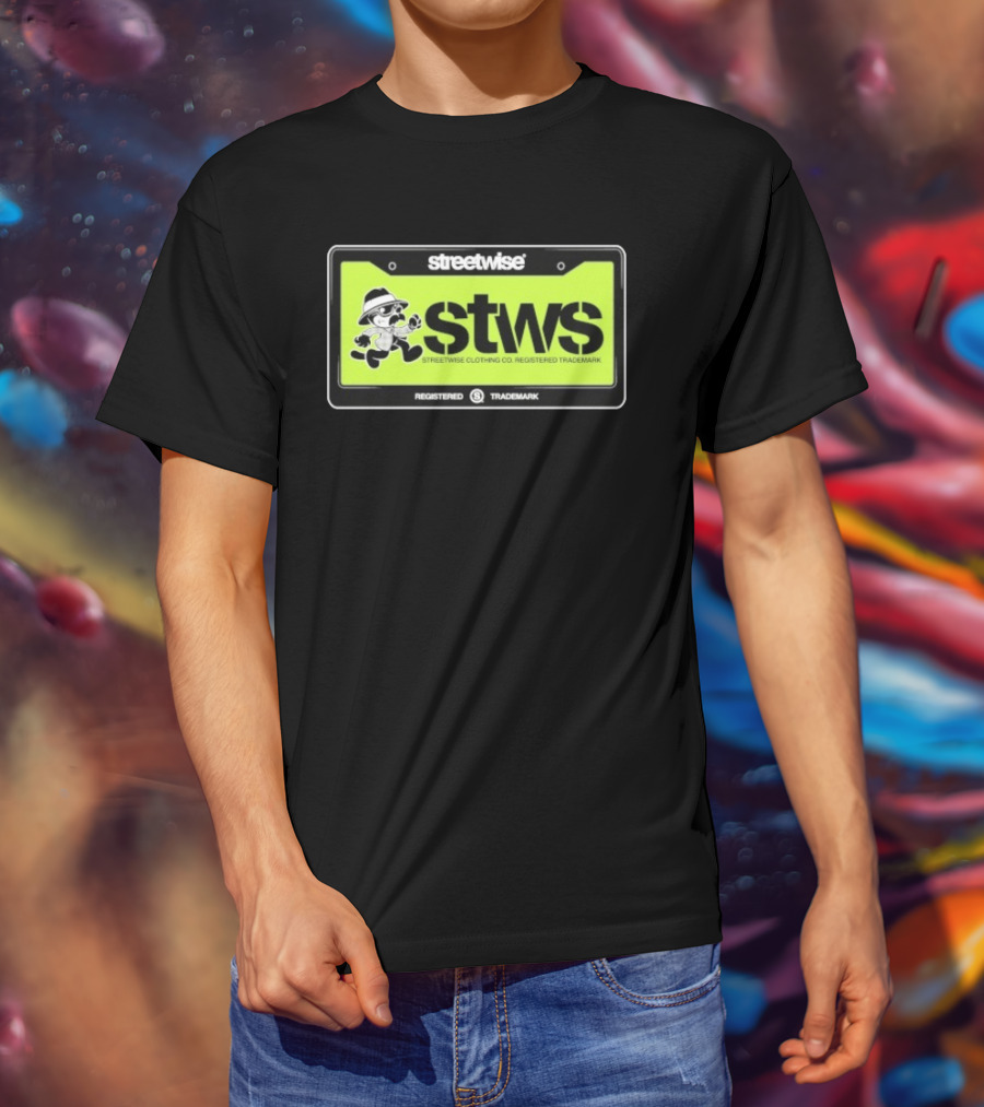 Streetwise Clothing Co STWS Registered Trademark Cat T-Shirt