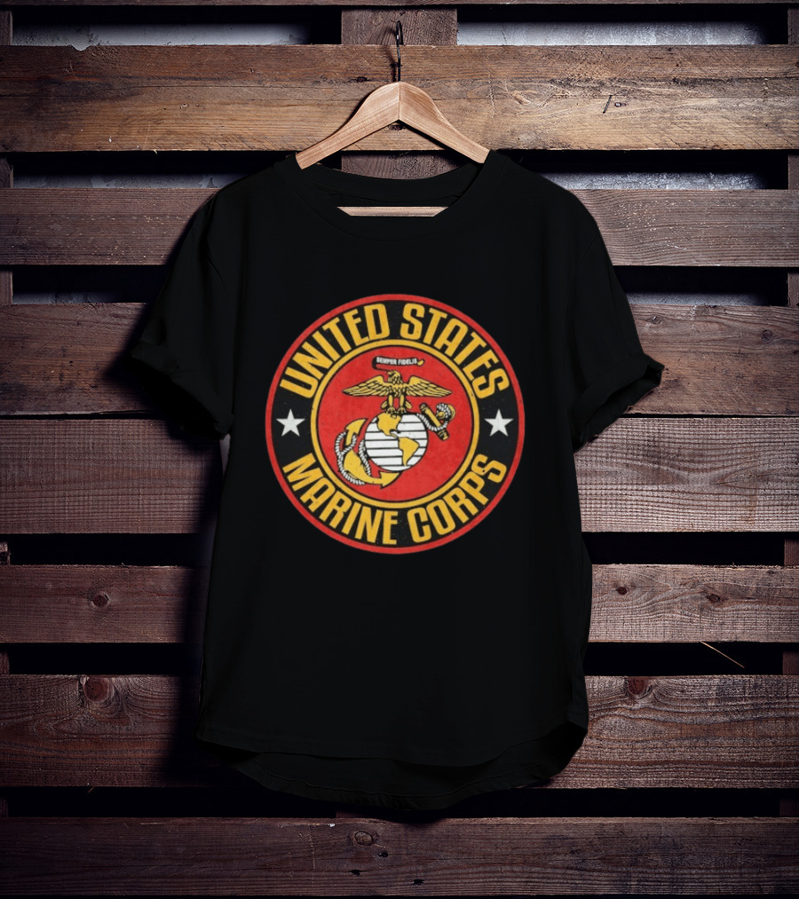 United States Marine Corps Large Semper Fidelis Seal T-Shirt