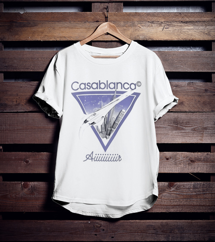 Casablanca Aiiiiir Concorde Triangular T-Shirt