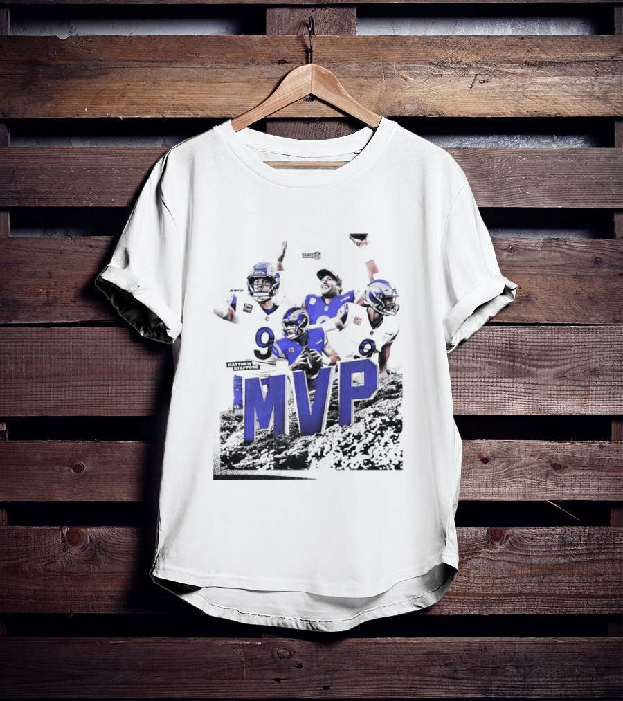 Los Angeles Rams Matthew Stafford Football MVP T-Shirt