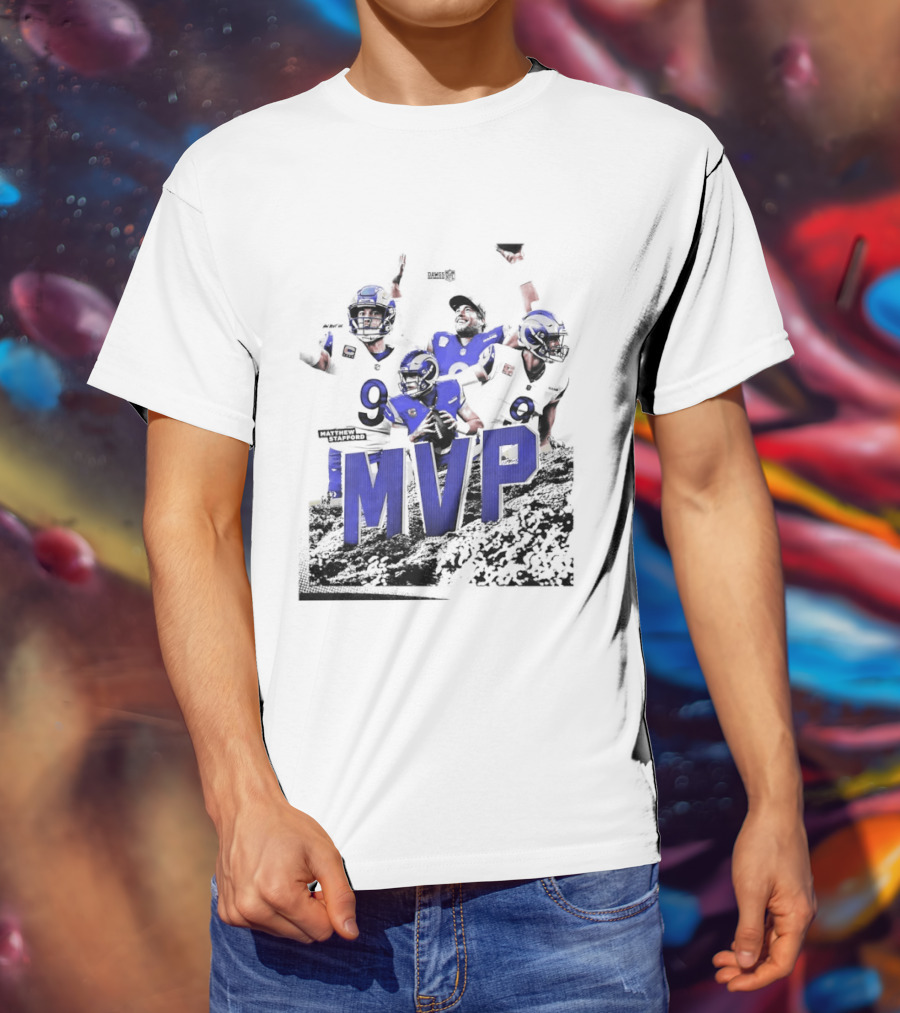 Los Angeles Rams Matthew Stafford Football MVP T-Shirt
