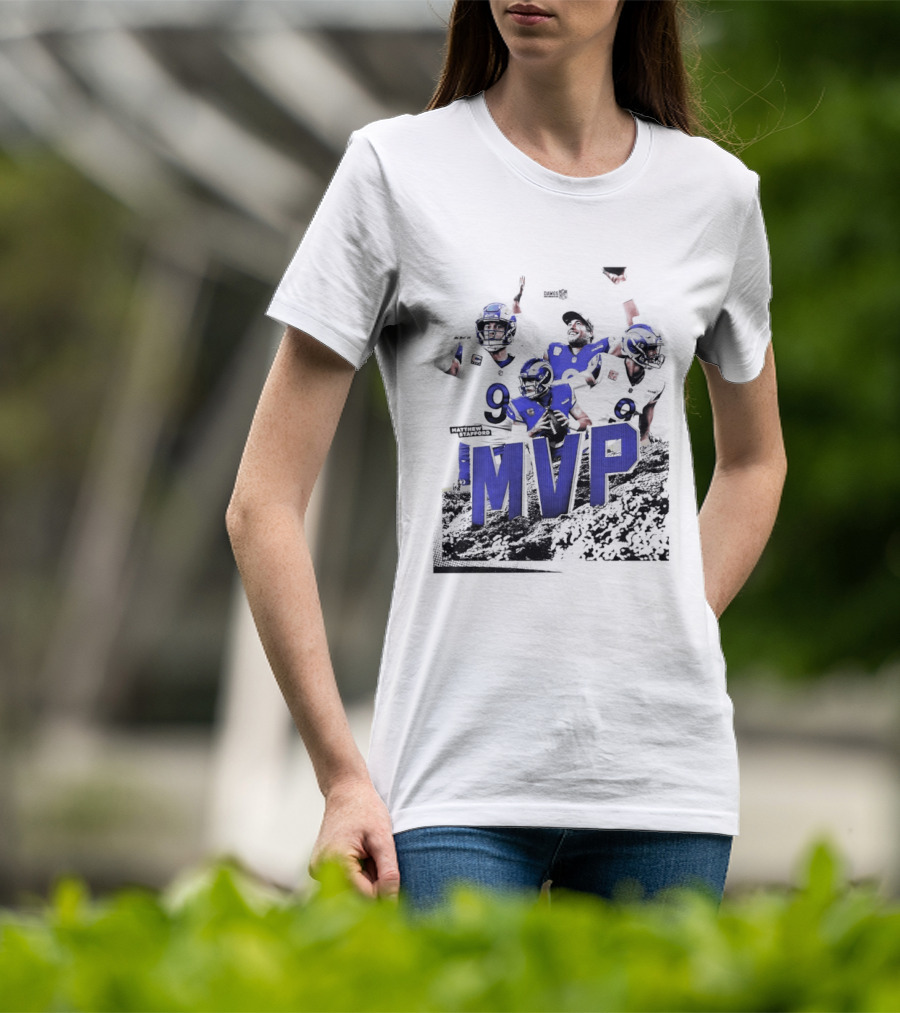 Los Angeles Rams Matthew Stafford Football MVP T-Shirt