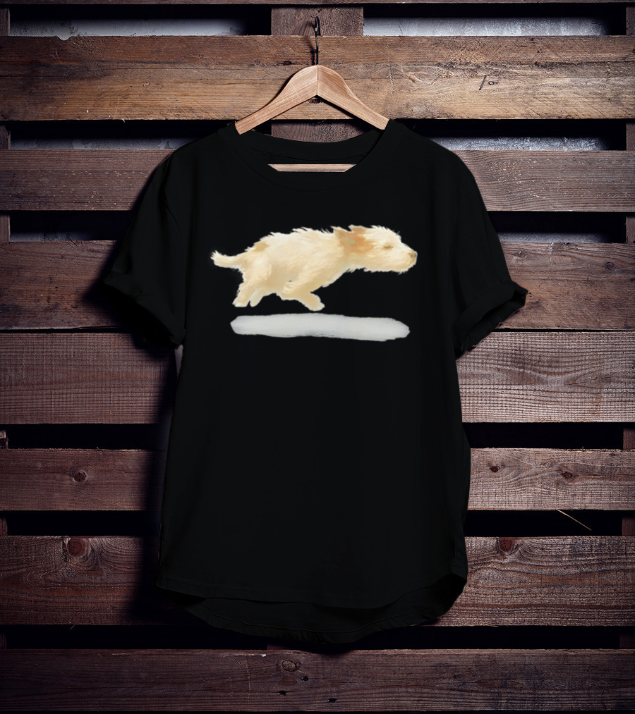 Running Dog Sketch T-Shirt