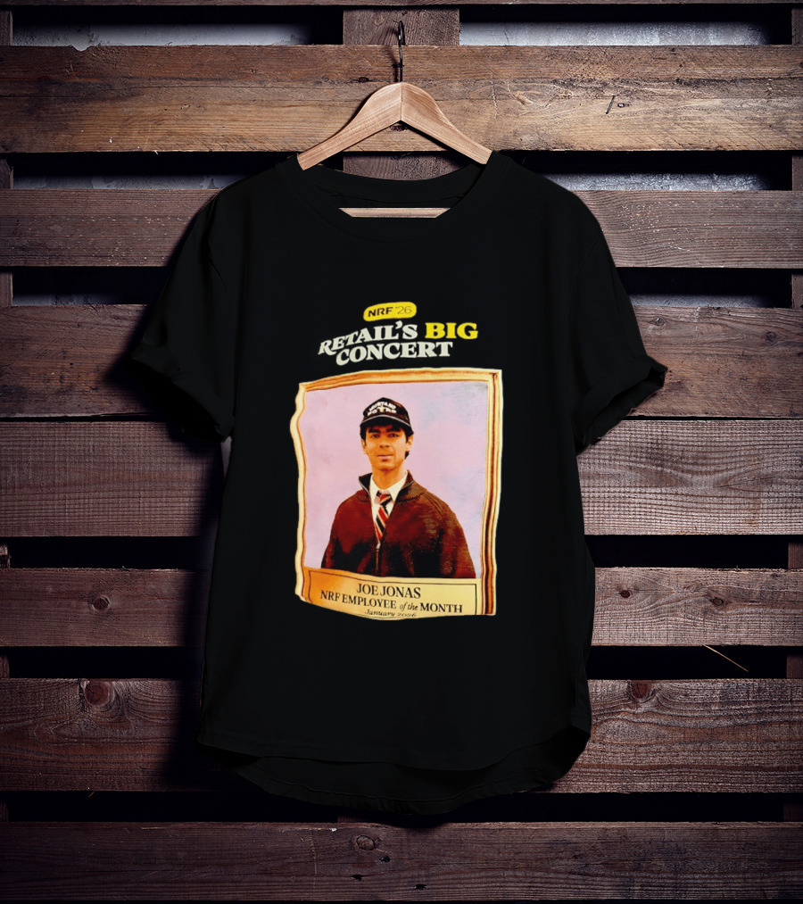 Joe Jonas NRF Employee Of The Month January 2006 Retail's Big Concert T-Shirt