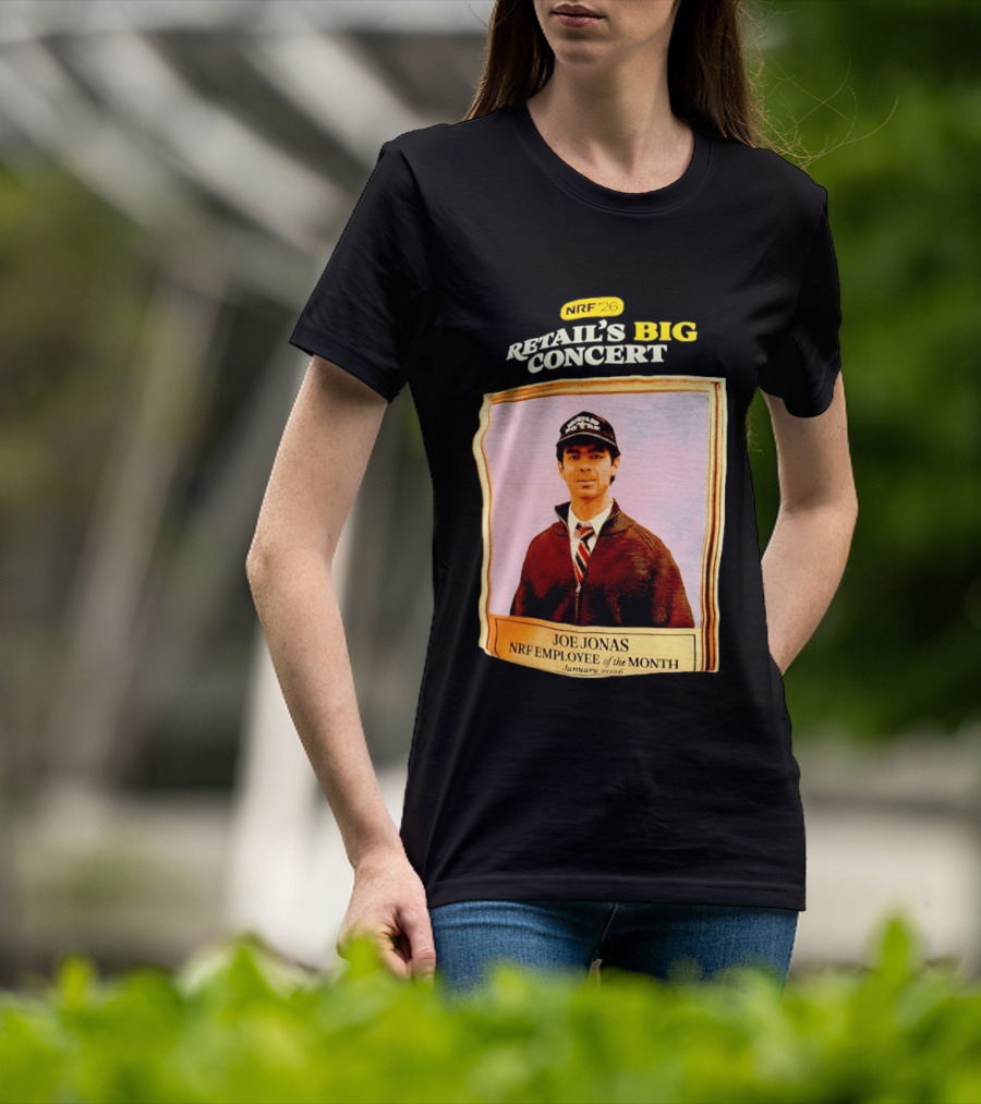 Joe Jonas NRF Employee Of The Month January 2006 Retail's Big Concert T-Shirt