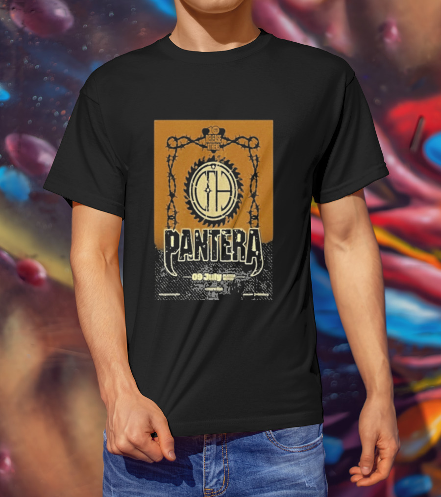 Pantera Plateia Nerou Athens July 9 2026 Greek Event Artillery Gear Sign T-Shirt