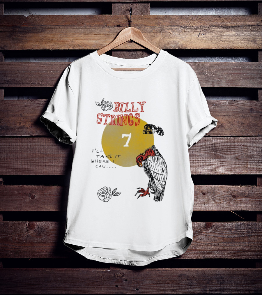 Billy Strings I'll Take It Where I Can Vulture And Sun T-Shirt