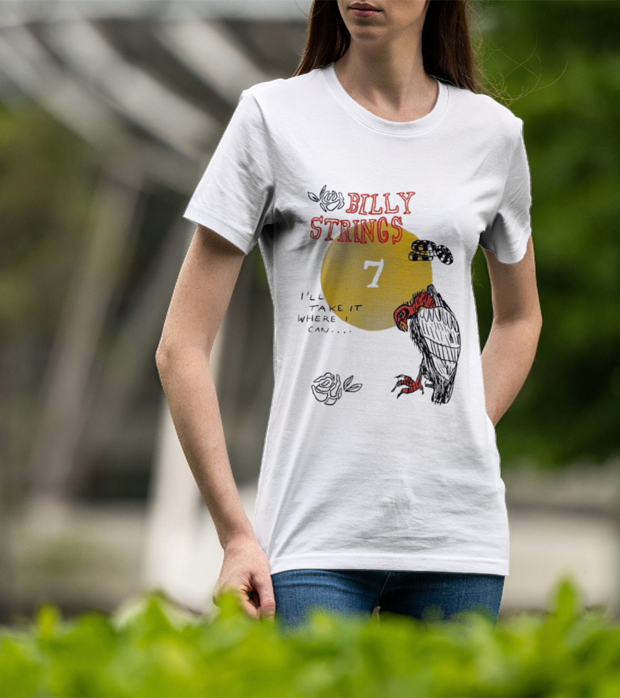 Billy Strings I'll Take It Where I Can Vulture And Sun T-Shirt
