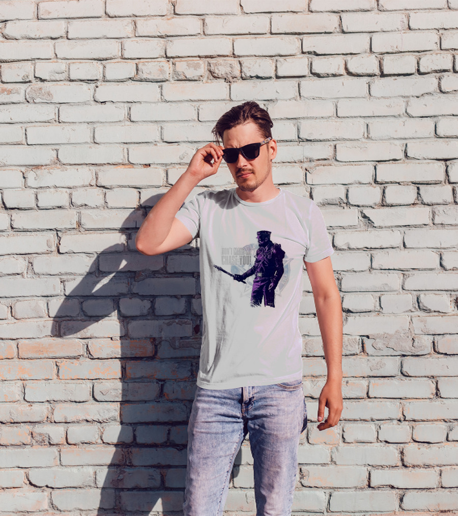 Coyle Don't Make Me Chase You Purple Costume Valentine's Day T-Shirt