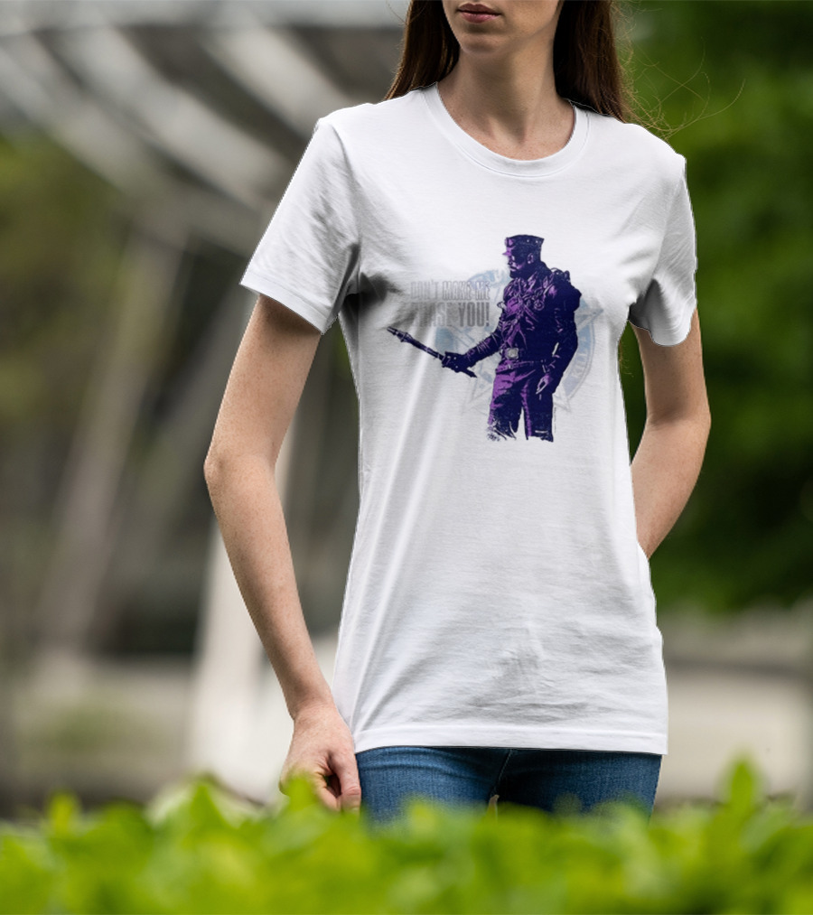 Coyle Don't Make Me Chase You Purple Costume Valentine's Day T-Shirt
