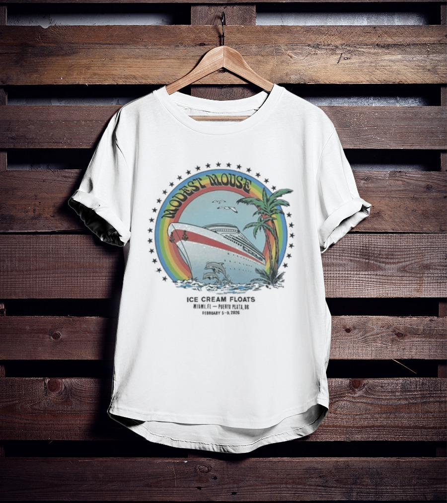 Modest Mouse Norwegian Pearl Cruise February 5 9 2026 T-Shirt