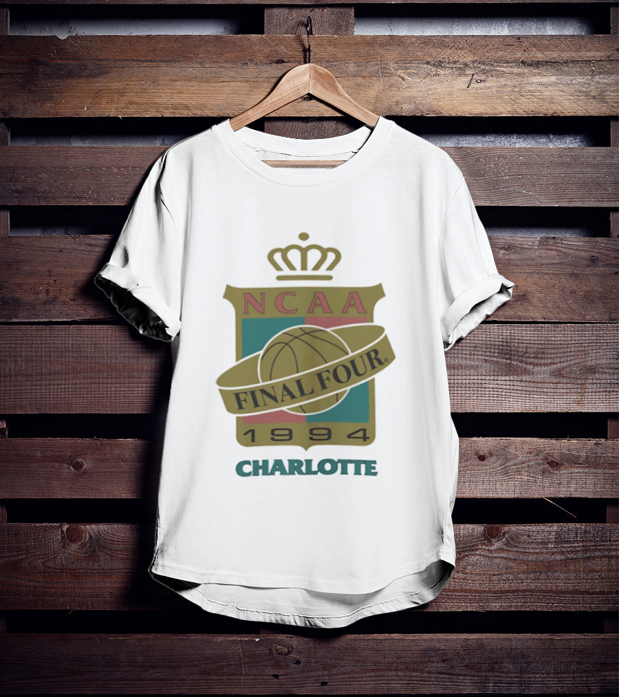 NCAA Final Four 1994 Charlotte Basketball Event T-Shirt