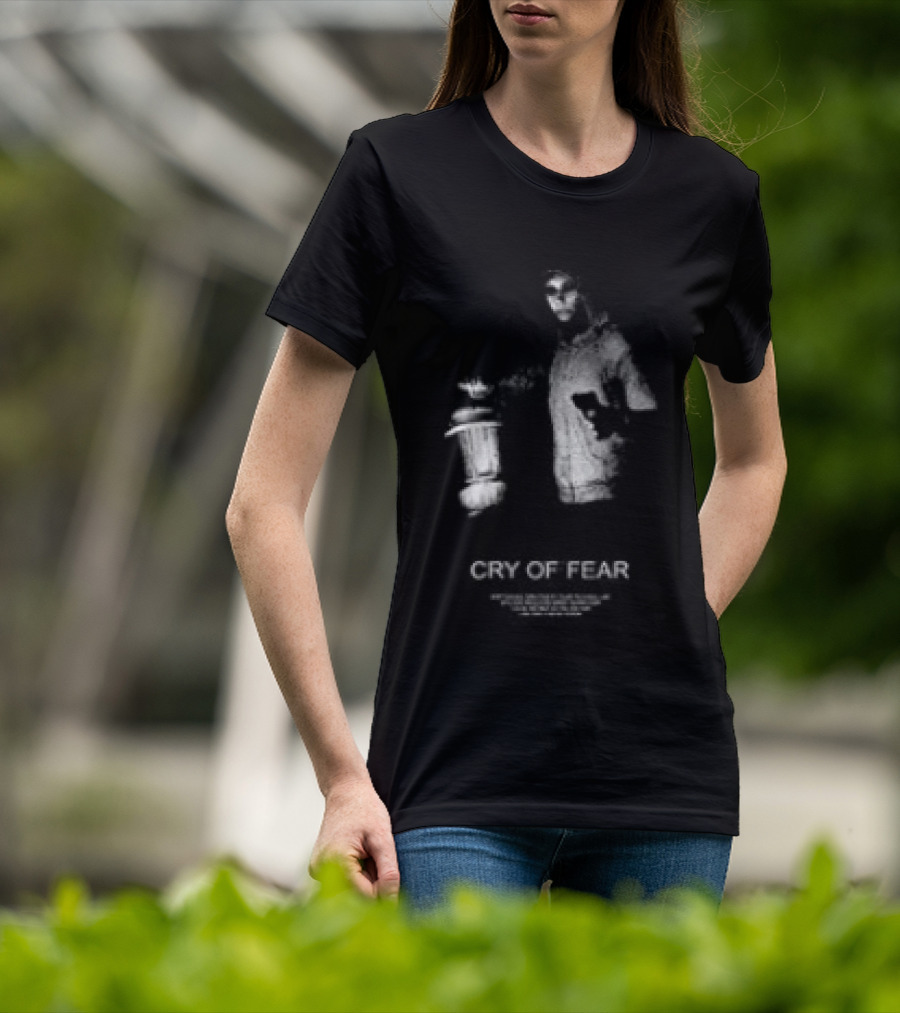 Cry Of Fear Scream And Die Horror Aesthetic Game Merch T-Shirt
