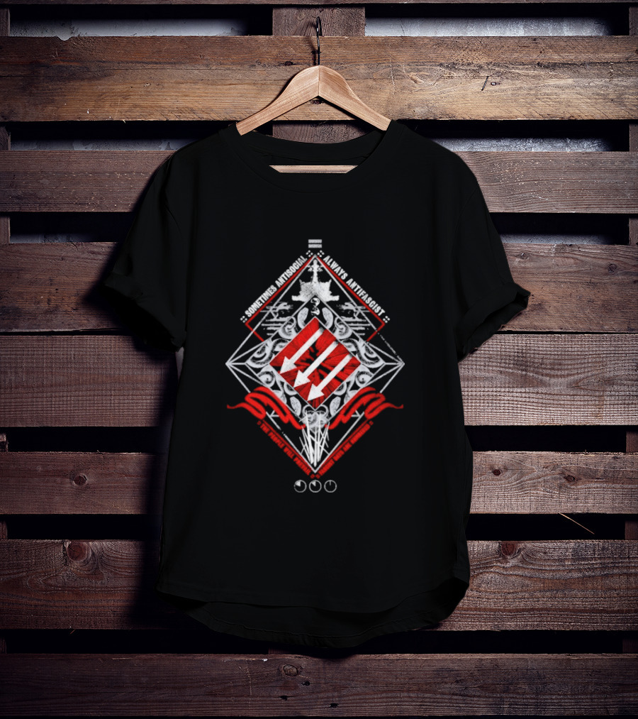 Guiltless Sometimes Antisocial Always Antifascist The People Will Prevail Fascist Days Are Numbered Prevail T-Shirt