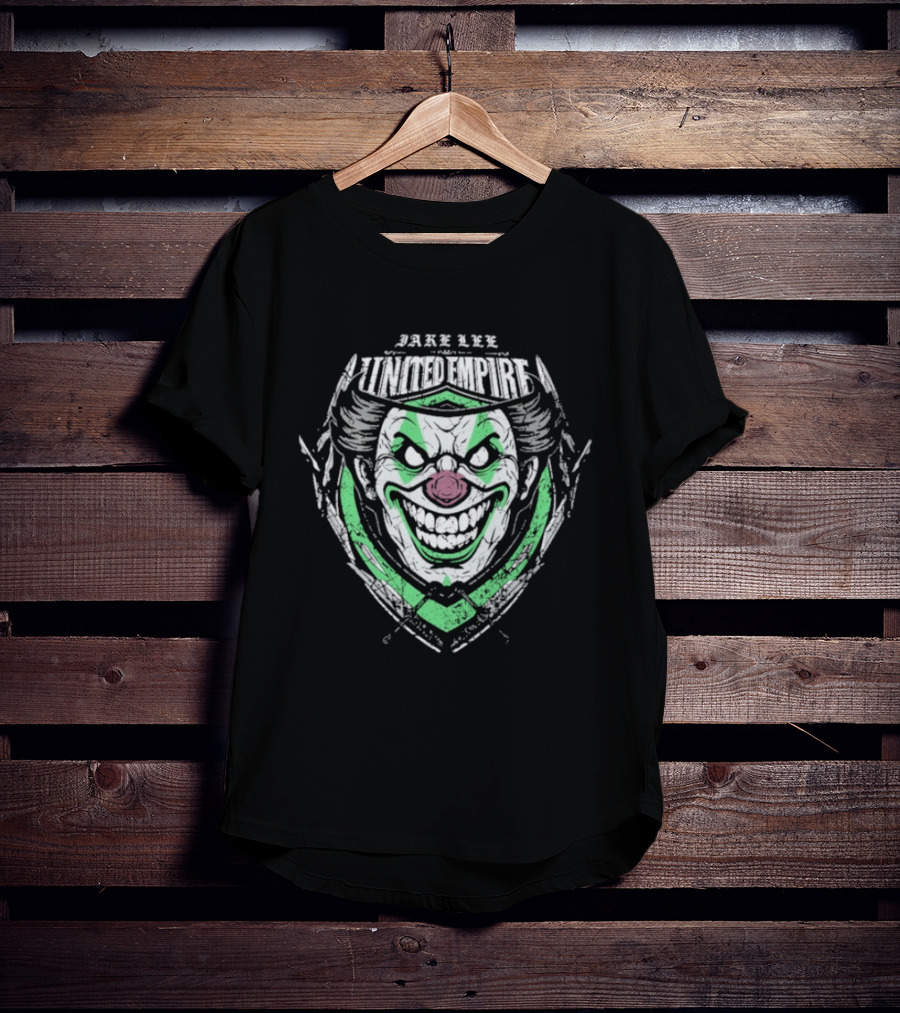 Jake Lee United Empire Joker Smiling Clown Face T-Shirt
