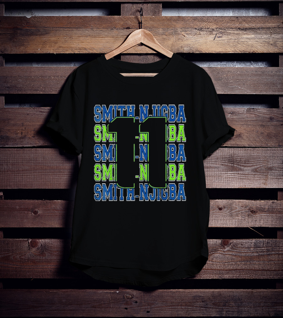 Jaxon Smith Njigba 11 Smith Njigba Seattle Seahawks T-Shirt