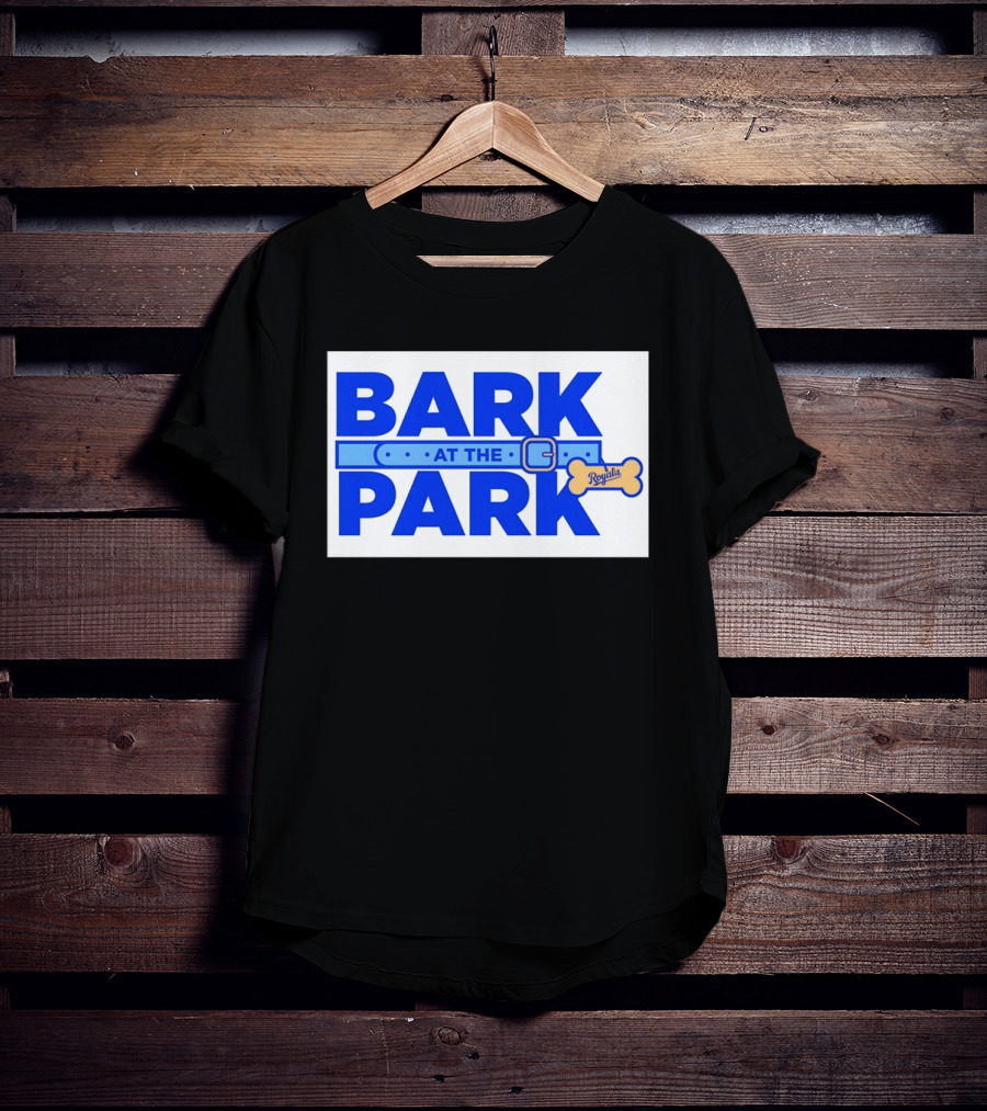 Kansas City Royals Bark At The Park Royals Bone T-Shirt