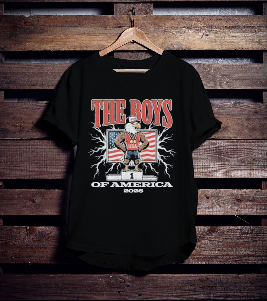 The Boys USA Eagle American Flag 2026 T-Shirt