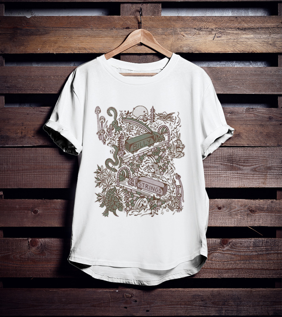 Billy Strings Winter 2026 Asheville Tunnels T-Shirt