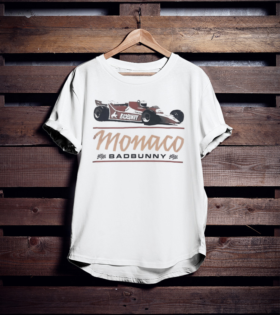 Monaco Grand Prix Bad Bunny Racing Collaboration T-Shirt
