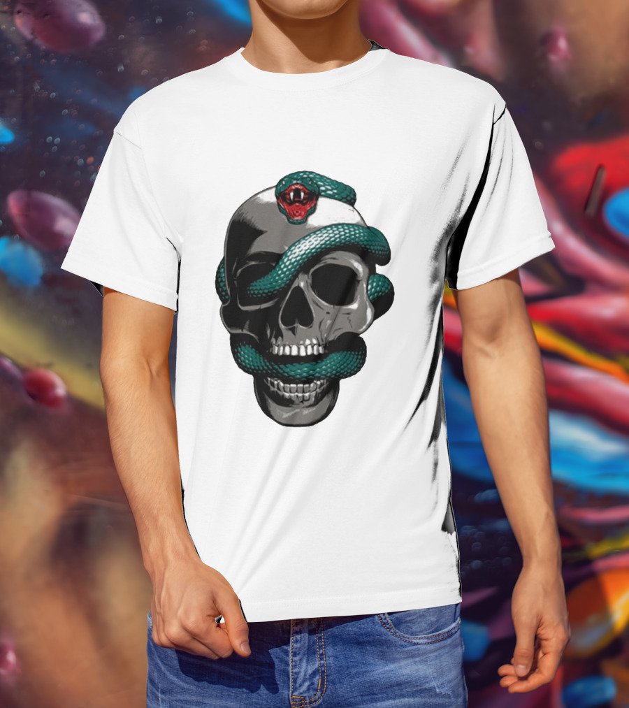 Brad Arnold Snake Skull T-Shirt