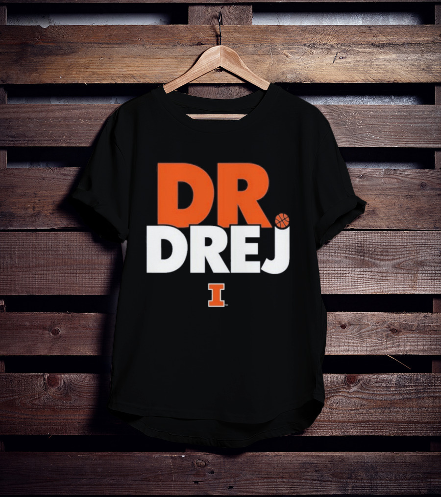 Andrej Stojakovic Dr. Drej I Illinois Fighting Illini T-Shirt