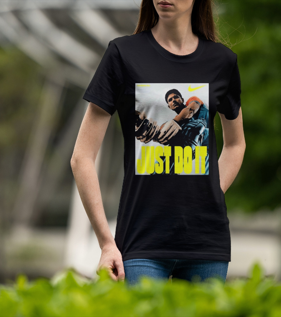 Nike Shubman Gill Just Do It Collaboration Athletic Wear T-Shirt