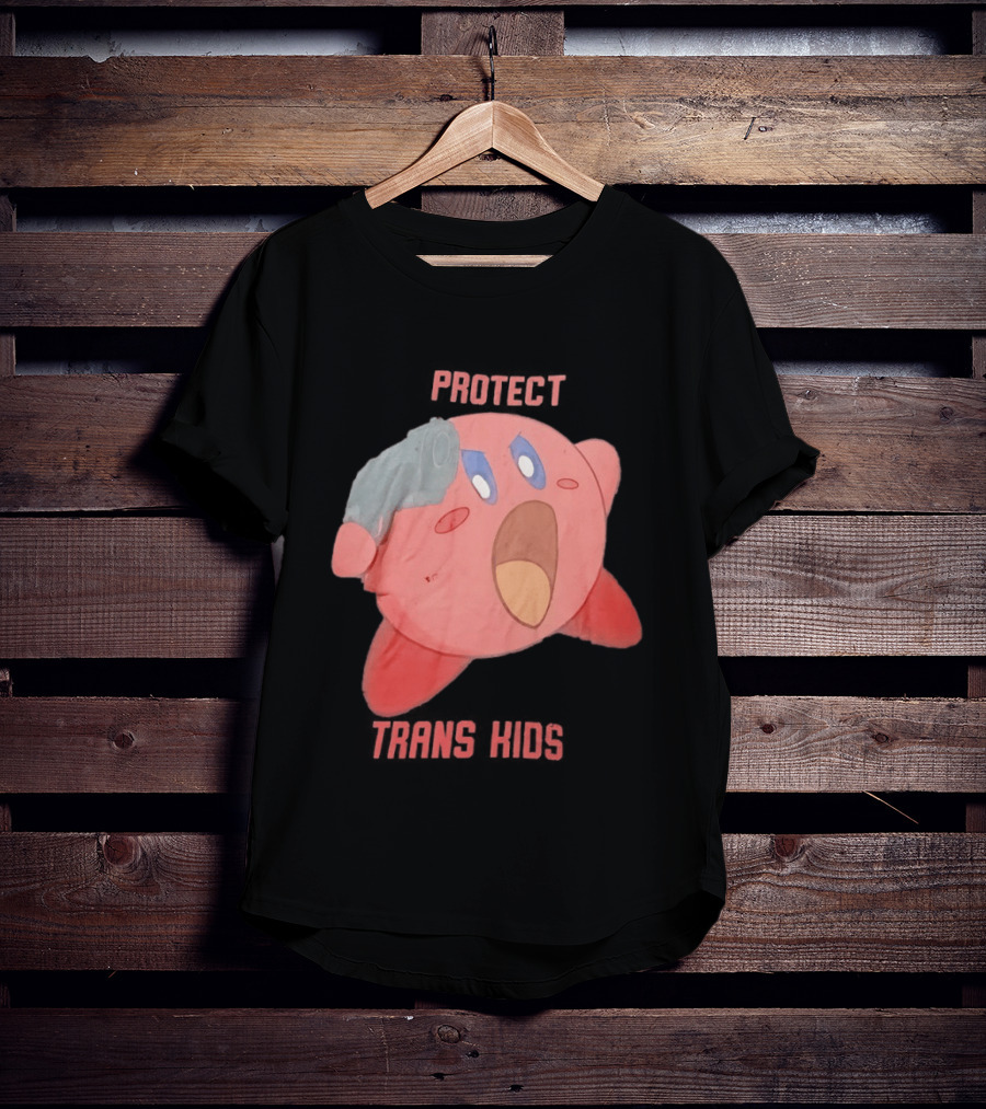Kirby Protect Trans Kids T-Shirt