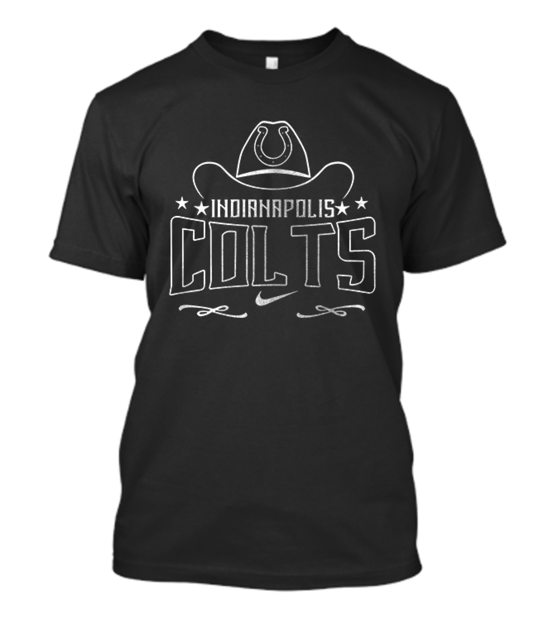 Indianapolis Colts Cowboy Hat George Strait T-Shirt