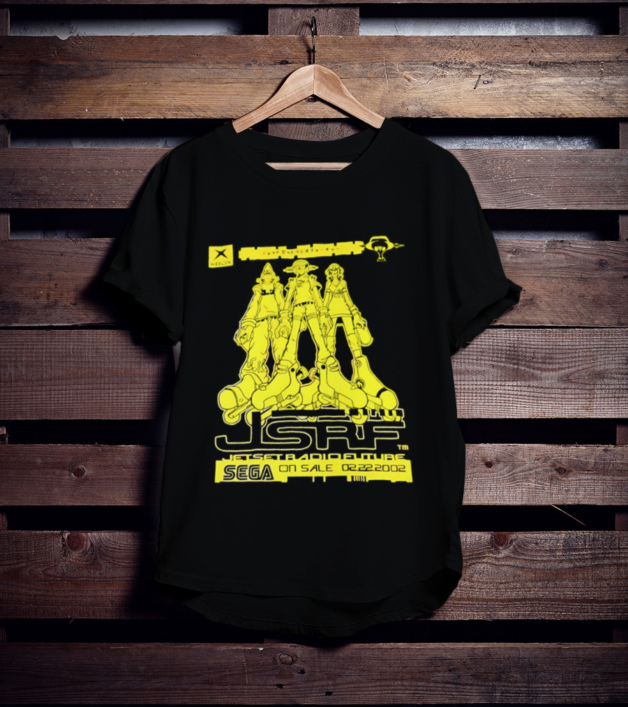 Jet Set Radio Future JSRF SEGA Xbox 2002 T-Shirt