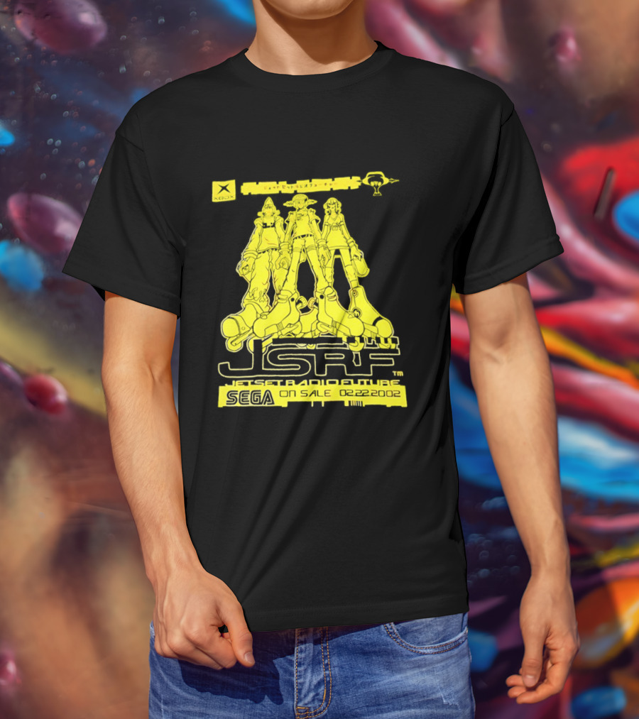 Jet Set Radio Future JSRF SEGA Xbox 2002 T-Shirt