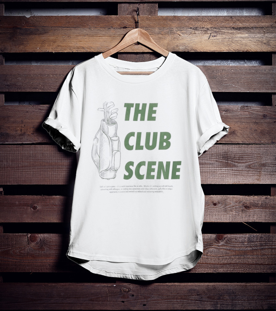 The Club Scene Sunday Parlay Golf Club T-Shirt