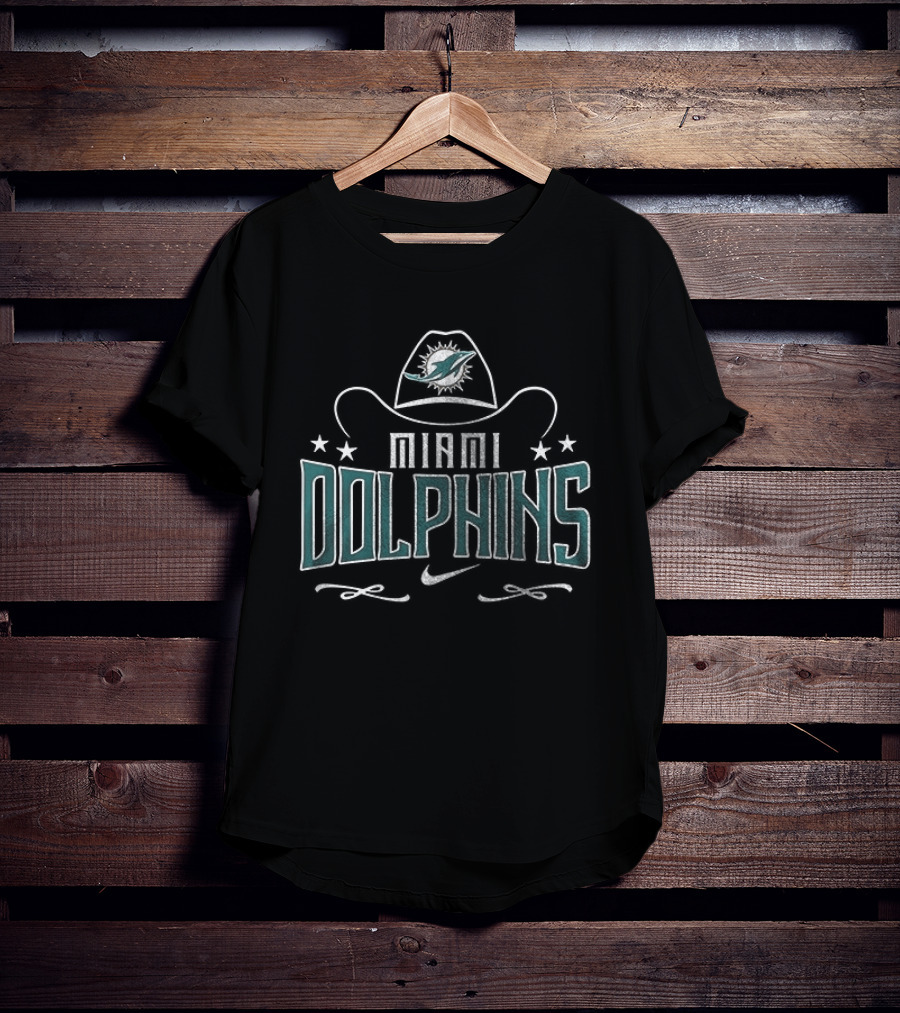 Miami Dolphins Never Underestimate Who Is A Fan Of George Strait T-Shirt