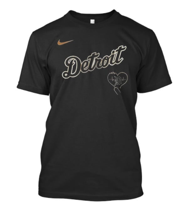 Detroit Tigers Nike Never Underestimate A Nurse T-Shirt
